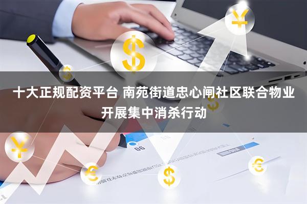 十大正规配资平台 南苑街道忠心闸社区联合物业开展集中消杀行动